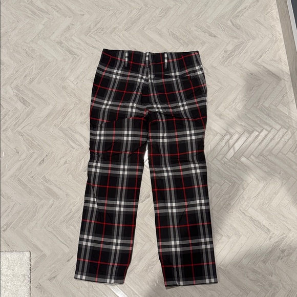 Burberry Black and Red plaid Pants, kids 6 - Picture 5 of 7